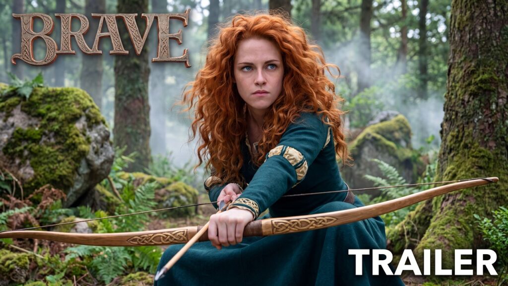BRAVE Live Action (2027) — Kristen Stewart, Angelina Jolie, Russell Crowe | Concept Trailer