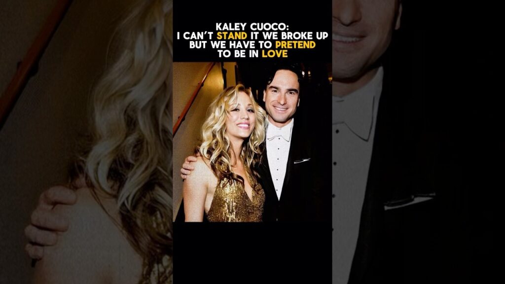 Kaley Cuoco:I can’t stand it——We broke up，but we have to pretend to be in love #CelebrityStory