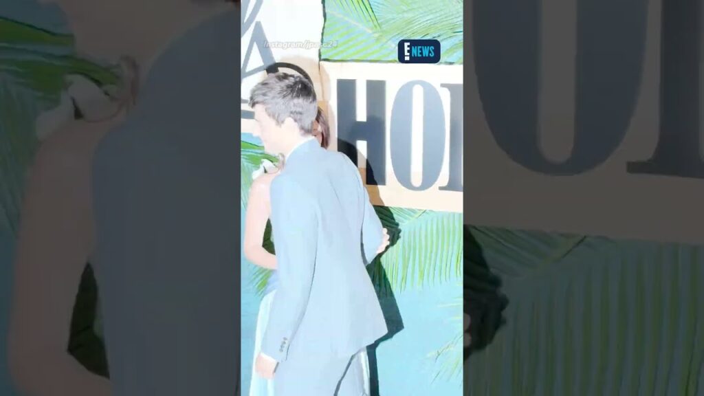 Millie Bobby Brown and Jake Bongiovi share a kiss at the NYC premiere of "Enola Holmes 3."