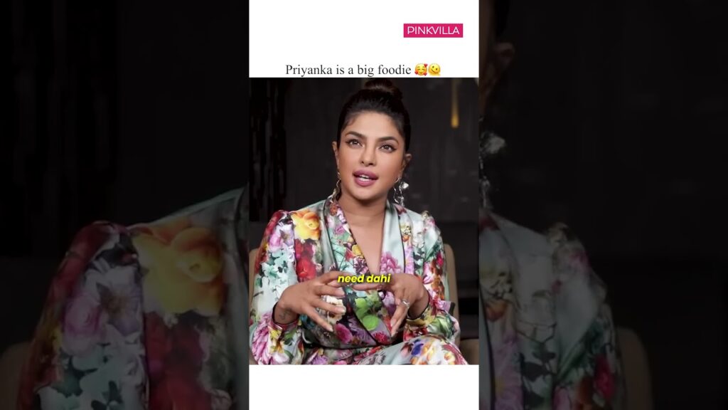 Priyanka Chopra Reveals Her Daily Routine & Love for Food 😍🍕 #shorts #priyankachopra #foodie