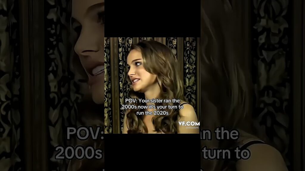 Pov : Your Sister @usmaxxing Ran The 2000'S #natalieportman #starwars #indenavarrette #actress