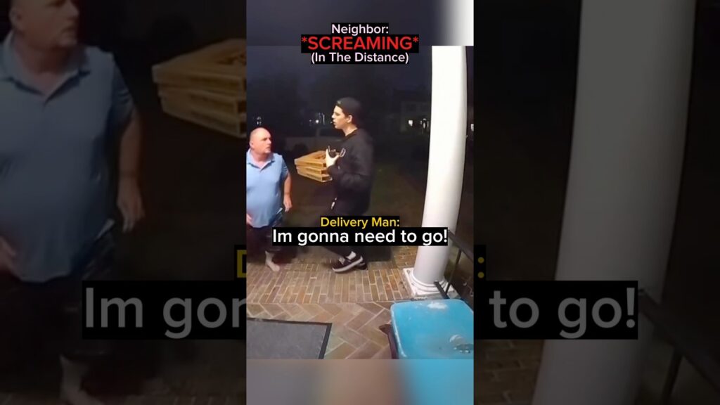 This Delivery Man Won’t Be Coming Back To This Neighborhood…