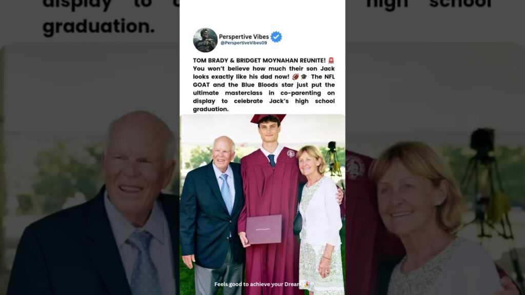 Tom Brady and Bridget Moynahan UNITE For Son Jack's Graduation #short