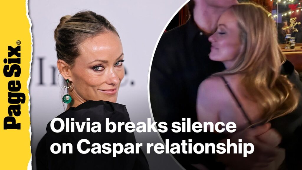 Olivia Wilde breaks silence on Caspar Jopling relationship
