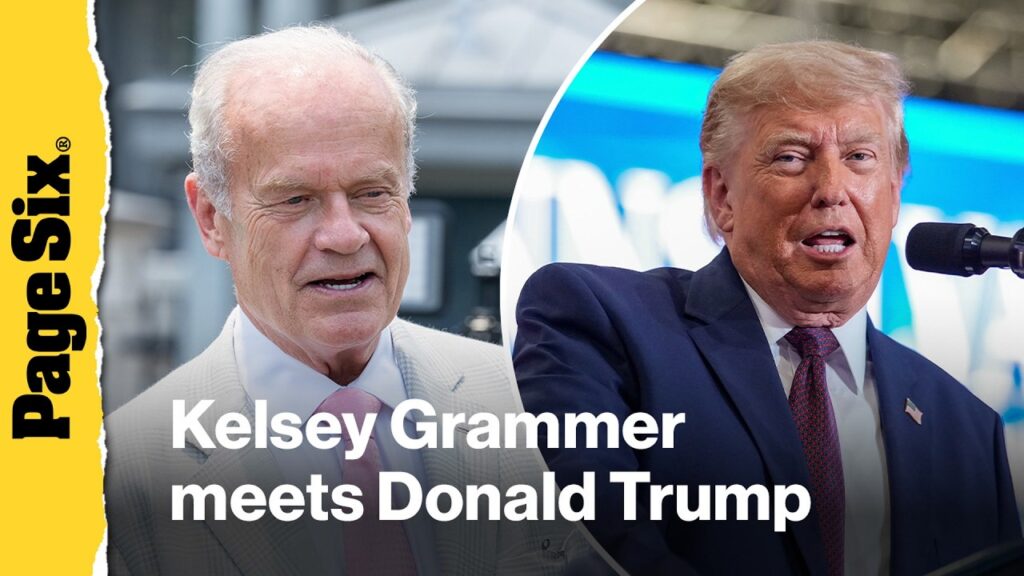 Kelsey Grammer meets Donald Trump amid rumors of political ambition
