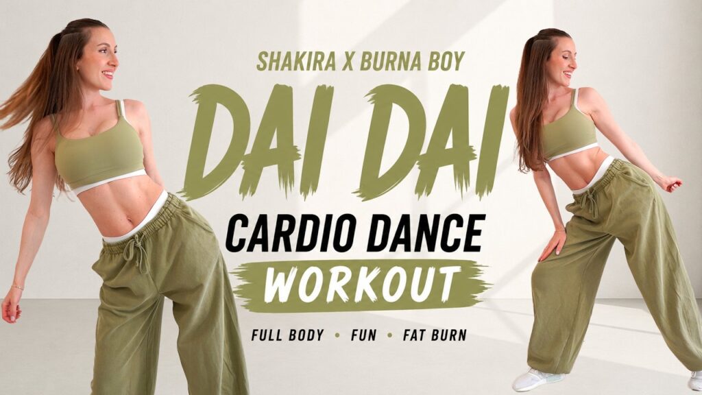 Shakira, Burna Boy - Dai Dai DANCE WORKOUT | Official FIFA World Cup 2026 Song | Fat Burning, Fun