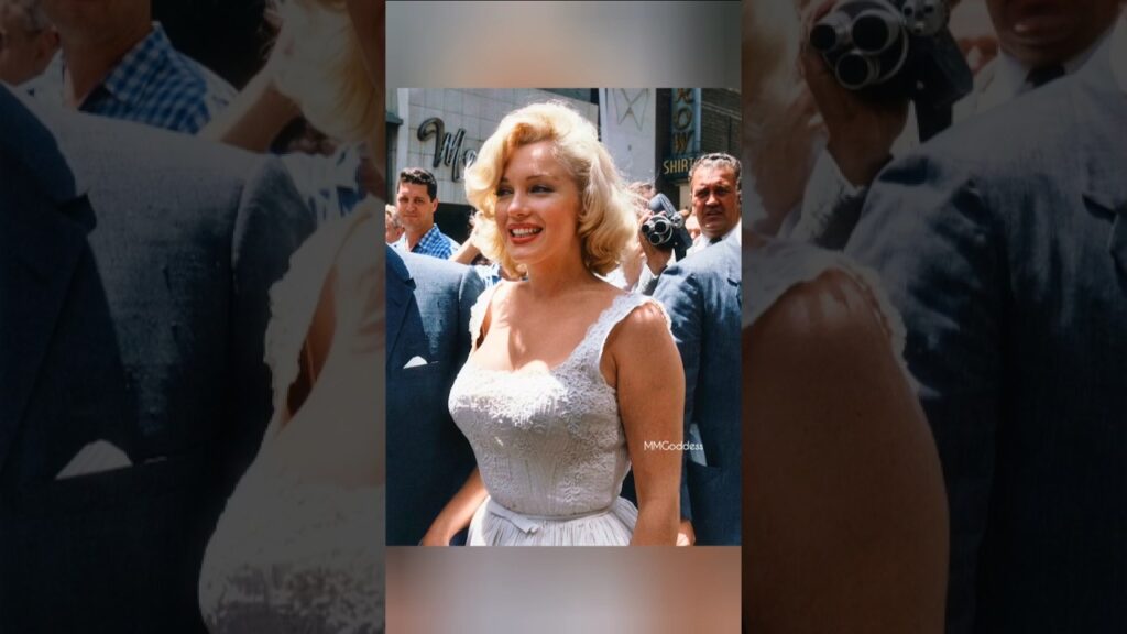 Marilyn Monroe at Rockefeller Center July 2 1957