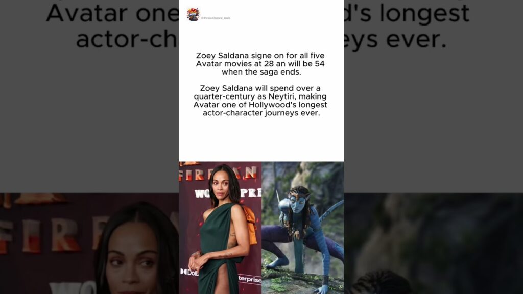 A Life-Time Contract 🔥😎🙌. #shorts #viralshorts #avatar #zoeysaldana