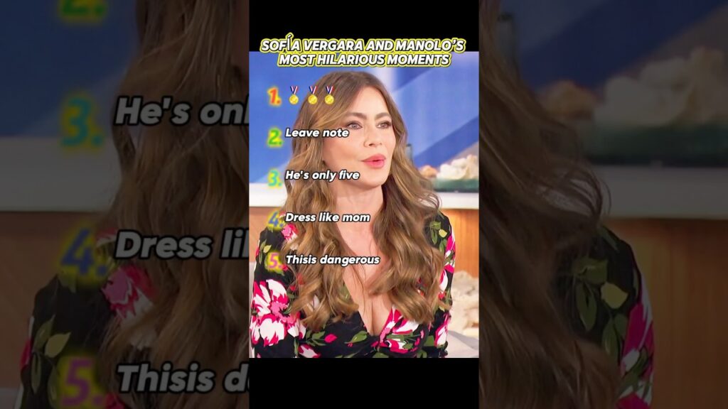 Sofía Vergara and Manolo’s Most Hilarious Moments #celebrity #funny #shorts
