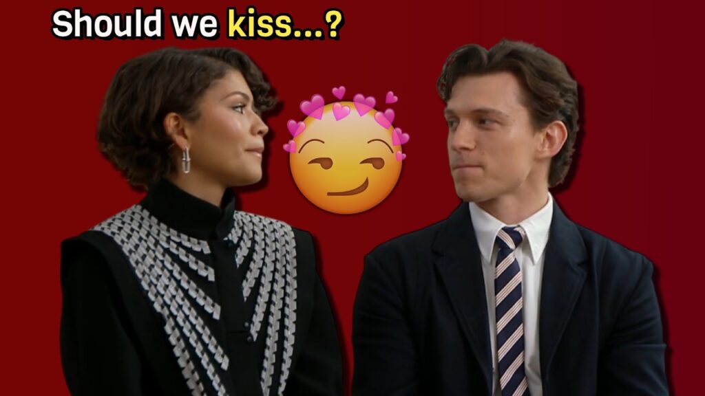 Zendaya and Tom Holland are already flirting again for 7 minutes straight