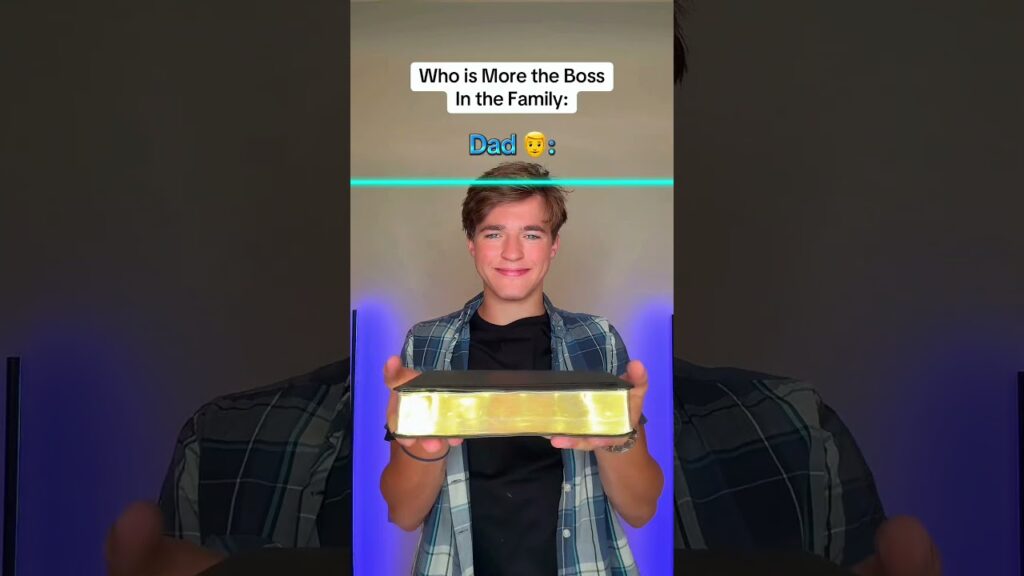 Who is the Boss of the family 🤣