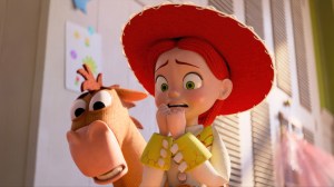 TOY STORY 5, from left: Bullseye, Jessie (voice: Joan Cusack), 2026. © Walt Disney Studios Motion Pictures / Courtesy Everett Collection