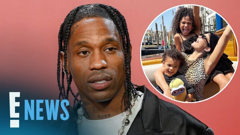 See Travis Scott Attend World Cup Match With His, Kylie Jenner’s Kids | E! News