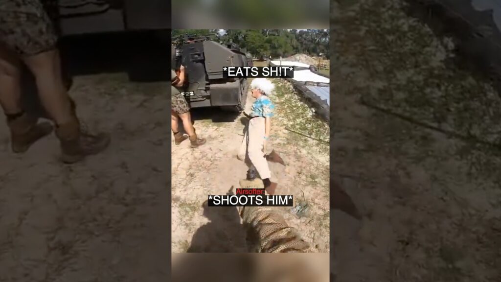 When Airsofter Betrays Teammate…