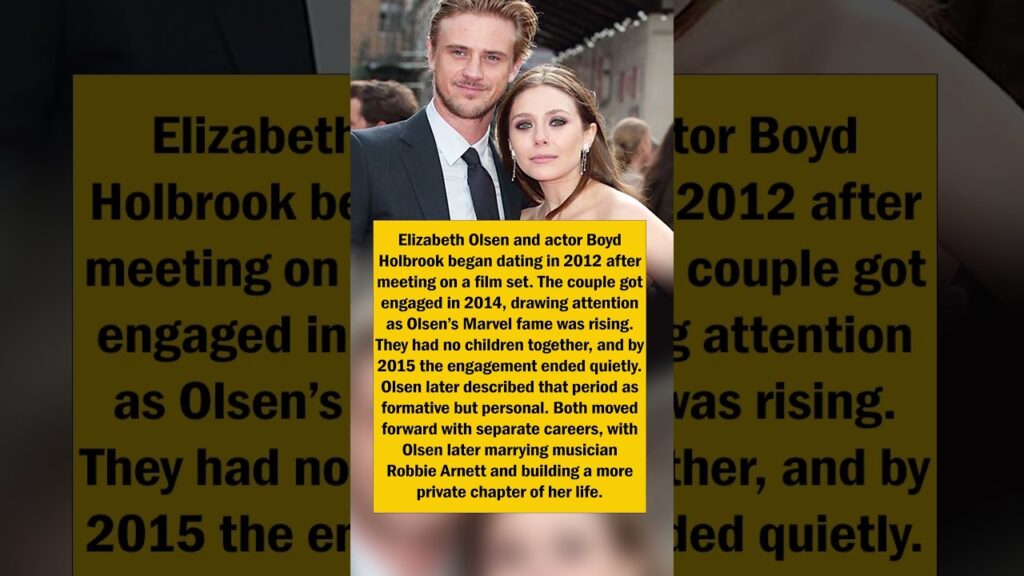 Elizabeth Olsen’s Early Engagement