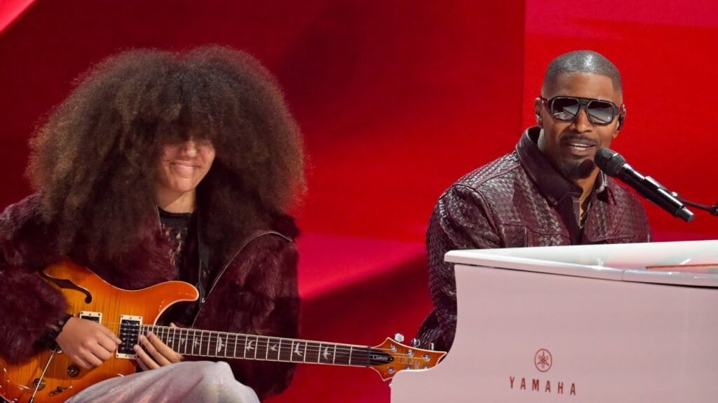 Jamie Foxx Performs With Daughter Anelise at 2026 BET Awards