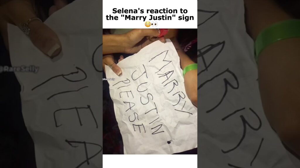 The way Selena reacted says EVERYTHING 👀 #selenagomez #justinbieber