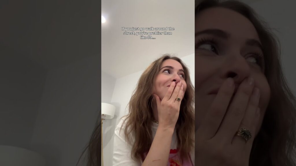 Asking my husband if I’m prettier than Natalie Portman ￼