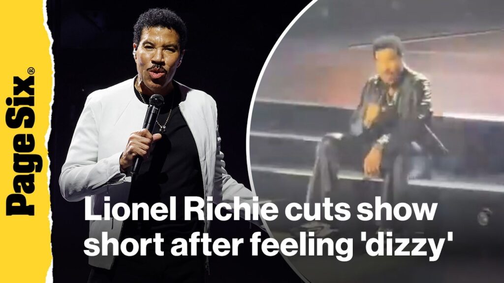 Lionel Richie, 77, falls ill onstage, abruptly ends opening night concert in Minnesota