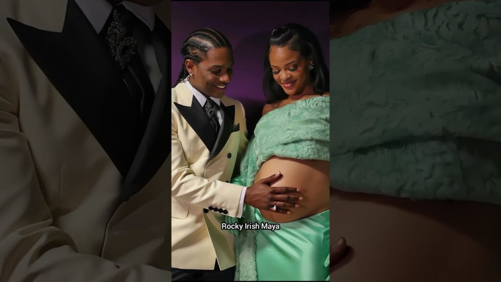Rihanna gives birth to a baby girl 🎀 #rihanna #asaprocky