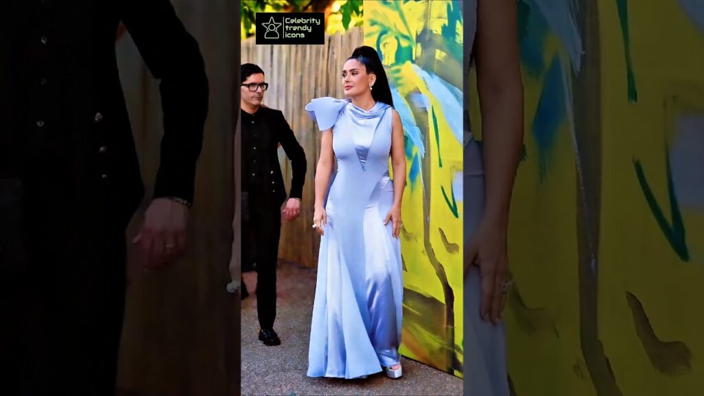 Salma Hayek looks Stunning while coming for an Event ♥️❤️😍 #Salmahayek