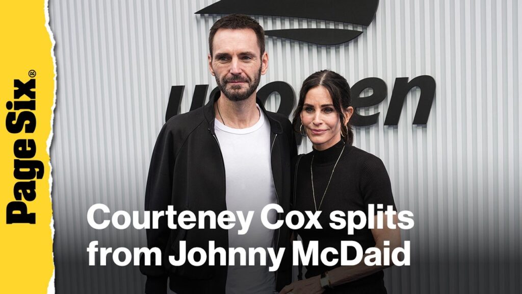 Courteney Cox splits from Snow Patrol's Johnny McDaid
