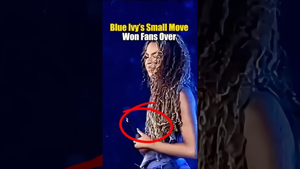 Blue lvy’s Small Move Won Fans Over #celebrity #hollywood #beyonce #celebritykids #shorts