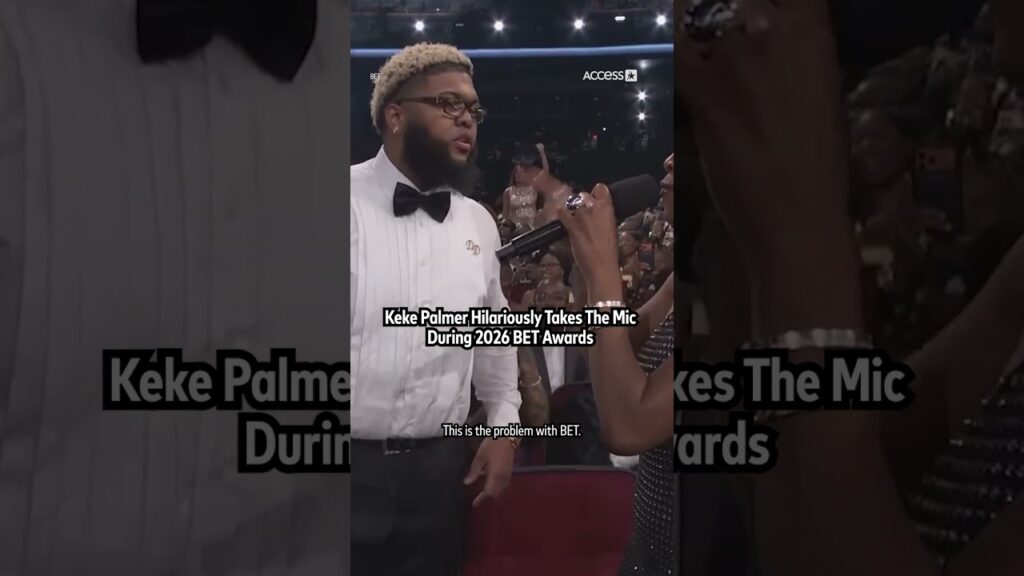 Keke Palmer Hilariously Takes The Mic During 2026 BET Awards