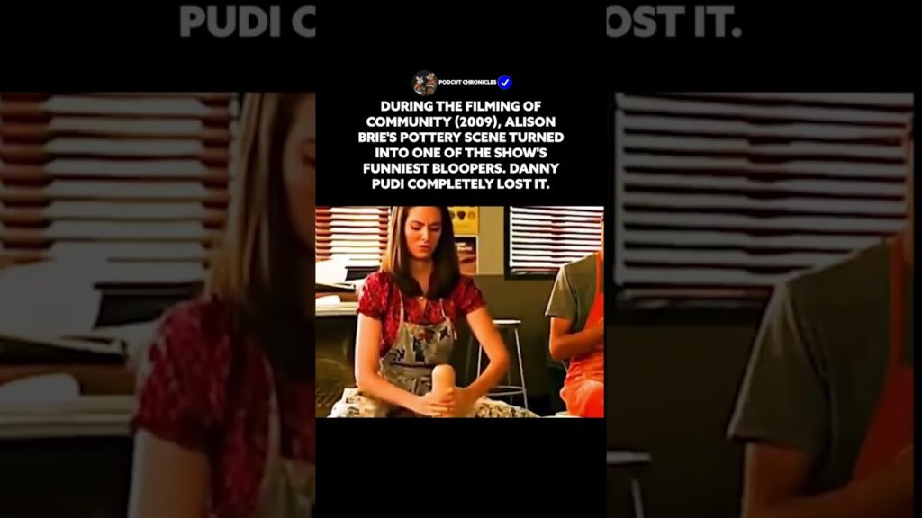 Alison Brie Pottery Scene Made Danny Pudi Lose It – Community Blooper
