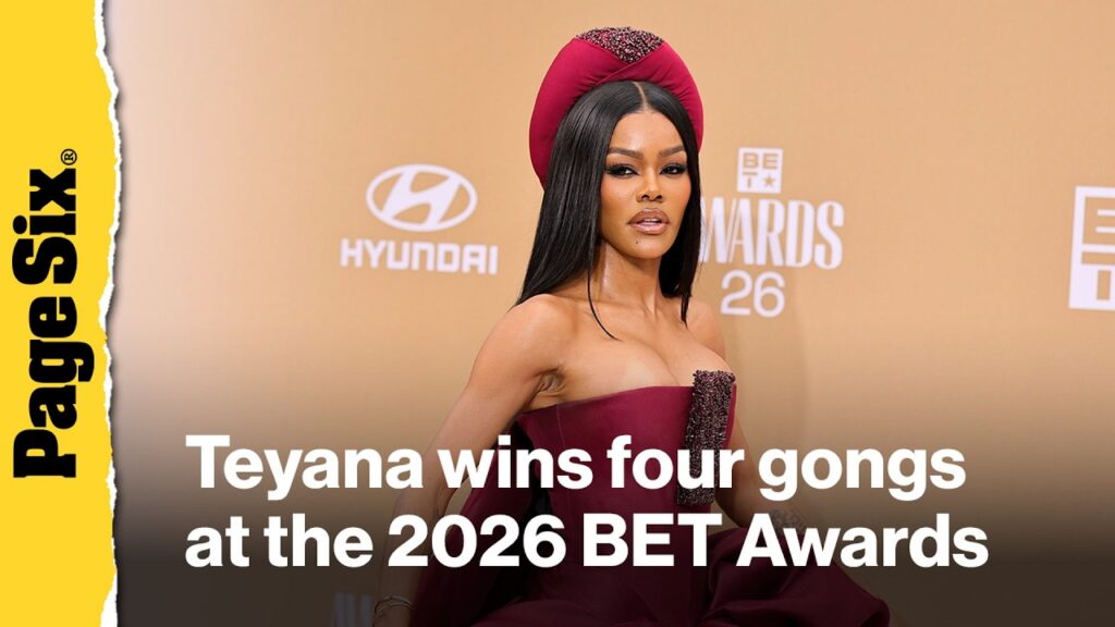 Teyana Taylor wins four gongs at the 2026 BET Awards Teyana Taylor wins four gongs at the 2026 BET Awards