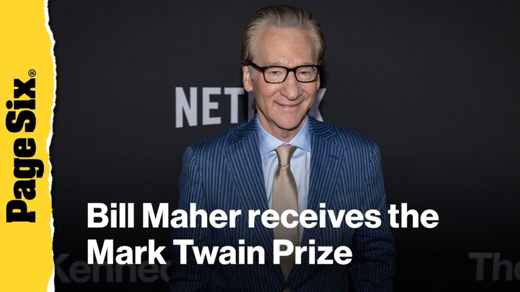 Bill Maher receives the Mark Twain Prize for American Humor Bill Maher receives the Mark Twain Prize for American Humor