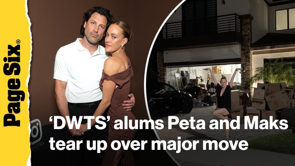 DWTS' Peta Murgatroyd and Maks Chmerkovskiy tear up over major move: ‘Best decision for our family’