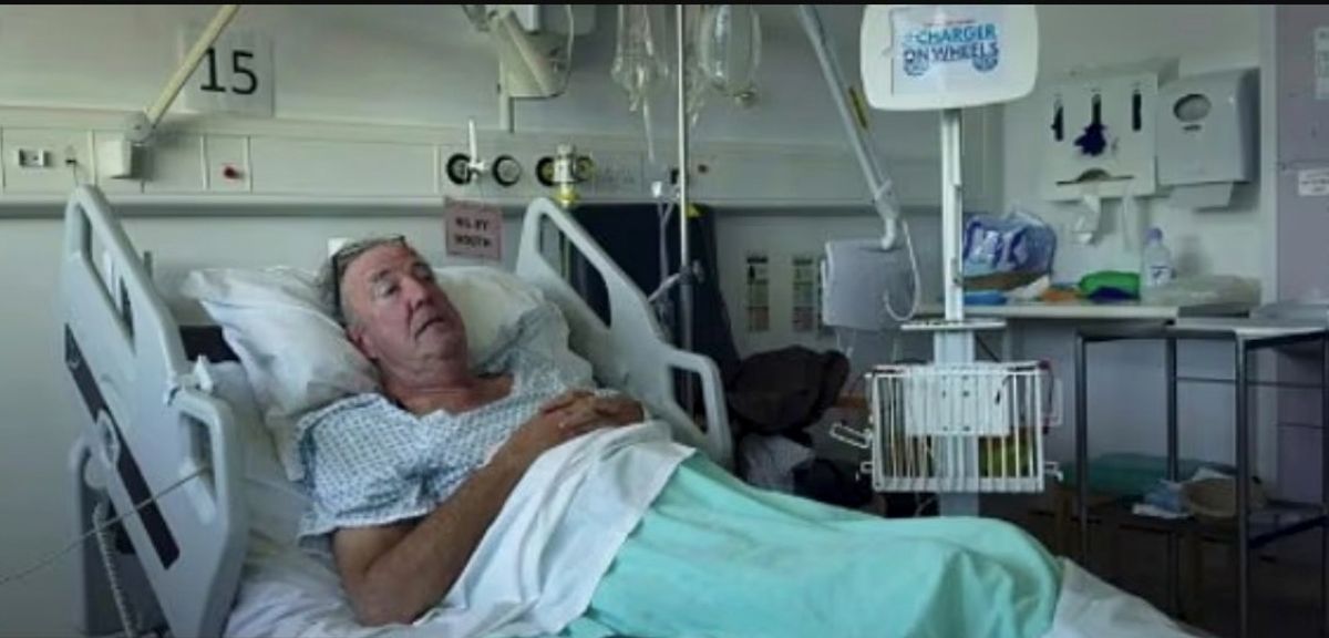 Jeremy updated fans from his hospital bed
