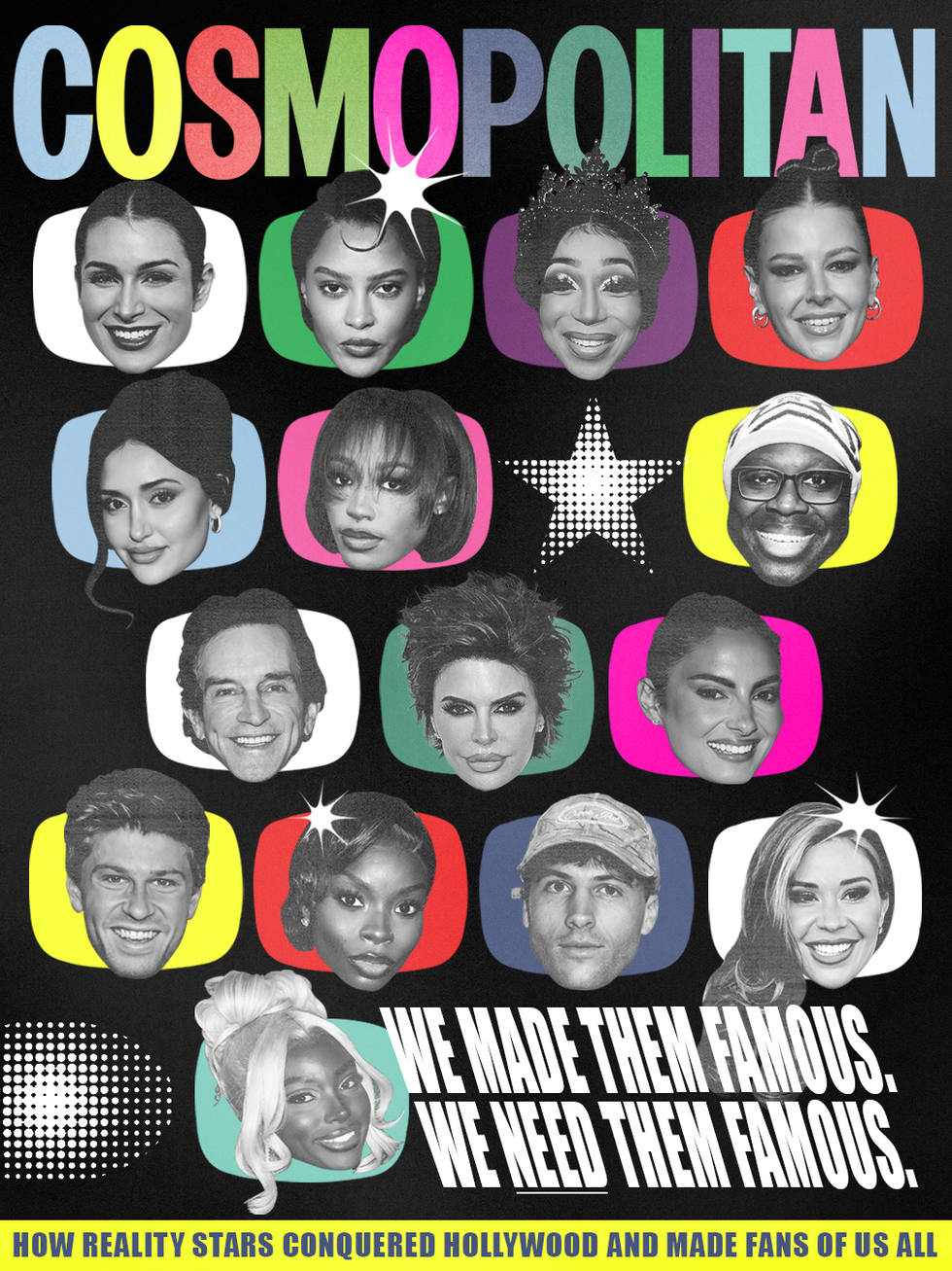 Cosmopolitan cover featuring various reality TV stars with the headline about their influence. Cosmopolitan cover featuring various reality TV stars with the headline about their influence.