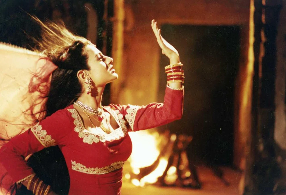 Ameesha Patel as Sakeena in Gadar.