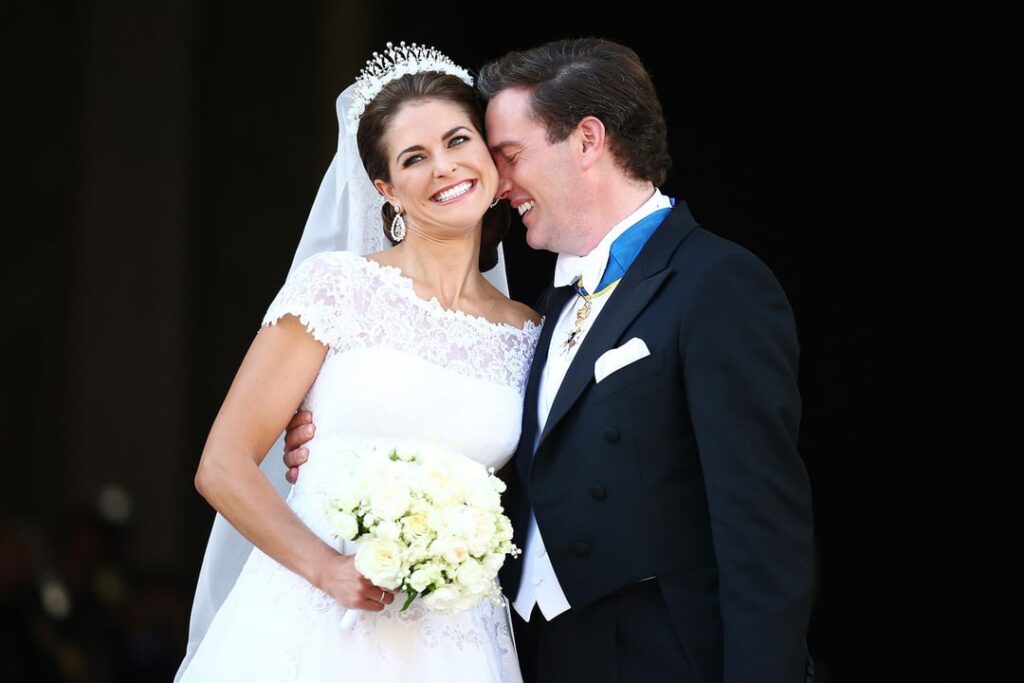 OTD in Royal History: Princess Madeleine of Sweden and Christopher O'Neill Marry (2013)