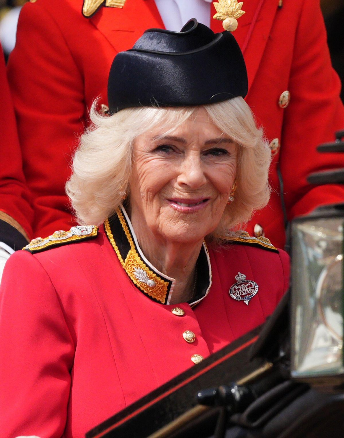 Members of the British royal family are pictured during Trooping the Colour in London on June 13, 2026 (Aaron Chown/PA Images/Alamy)