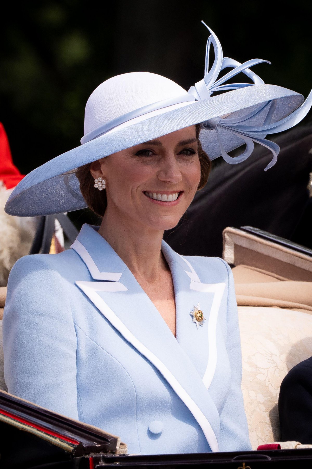 Members of the British royal family are pictured during Trooping the Colour in London on June 13, 2026 (Aaron Chown/PA Images/Alamy)
