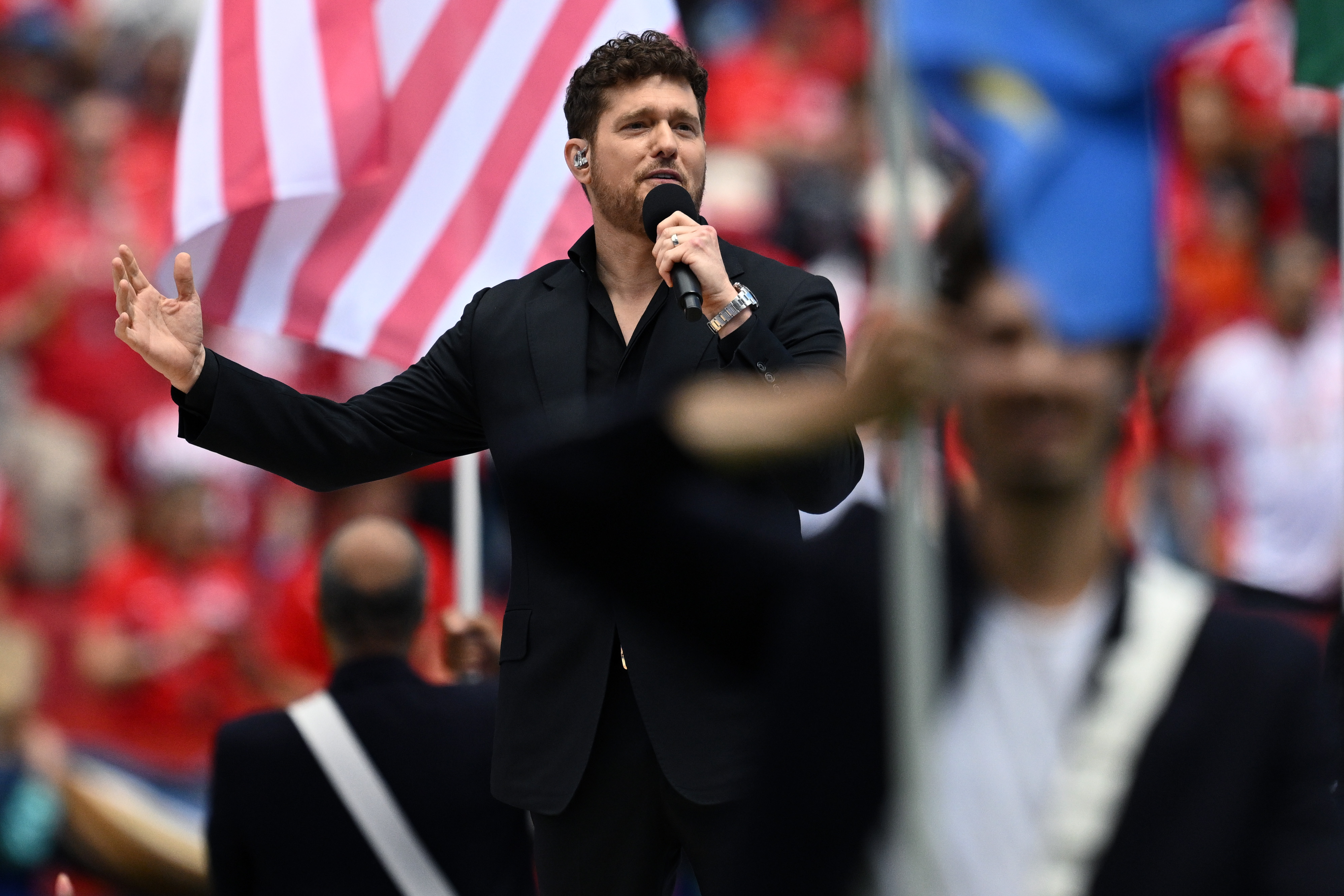 Michael Bublé, celebrities attending the World Cup Group Stage 2026