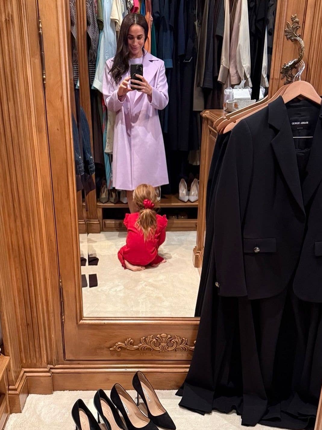 Lili is King Charles' youngets grandchild