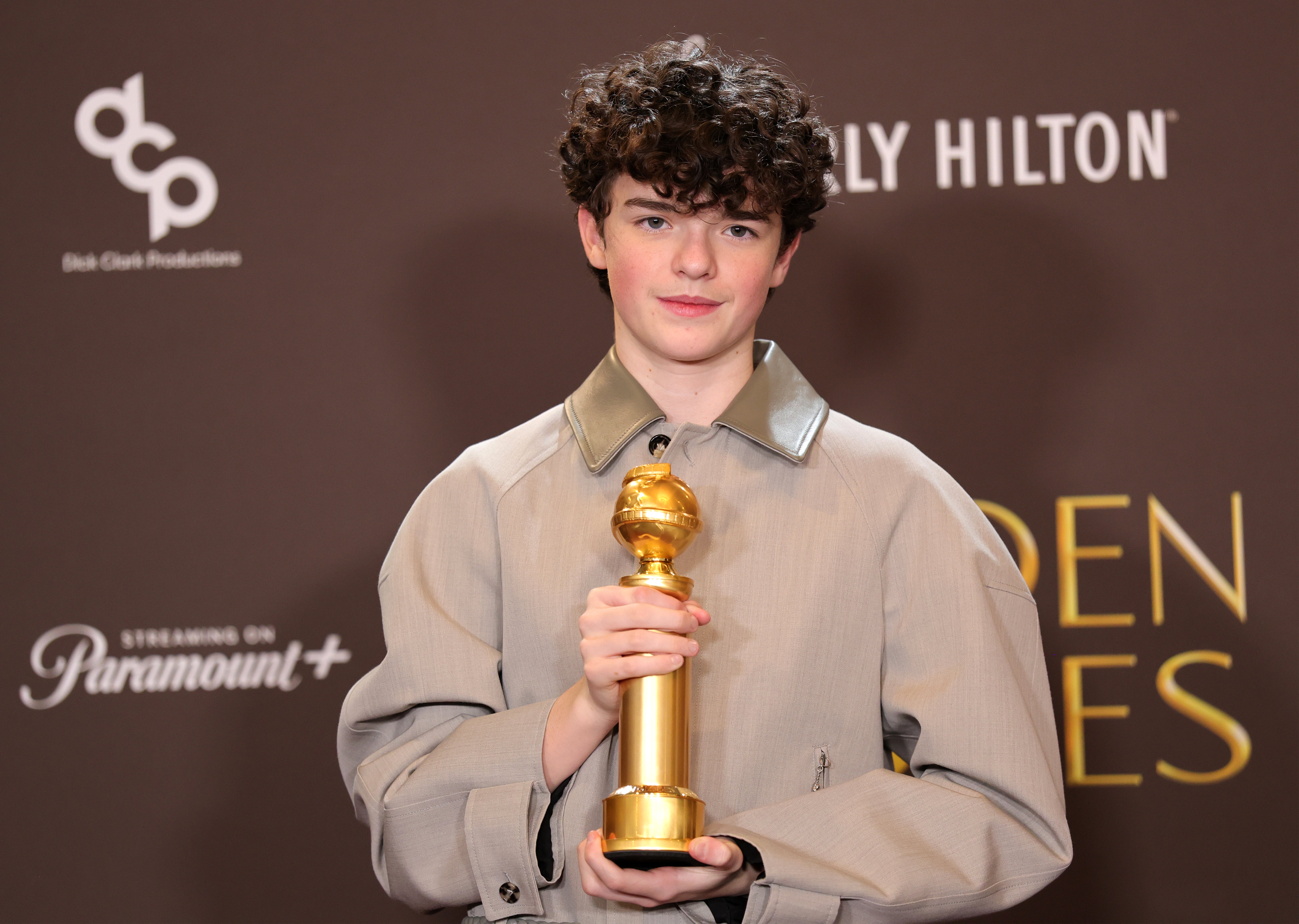 Owen Cooper, who won best performance by a male actor in a supporting role on TV for 'Adolescence,' is Holland’s pick to play Spider-Man next