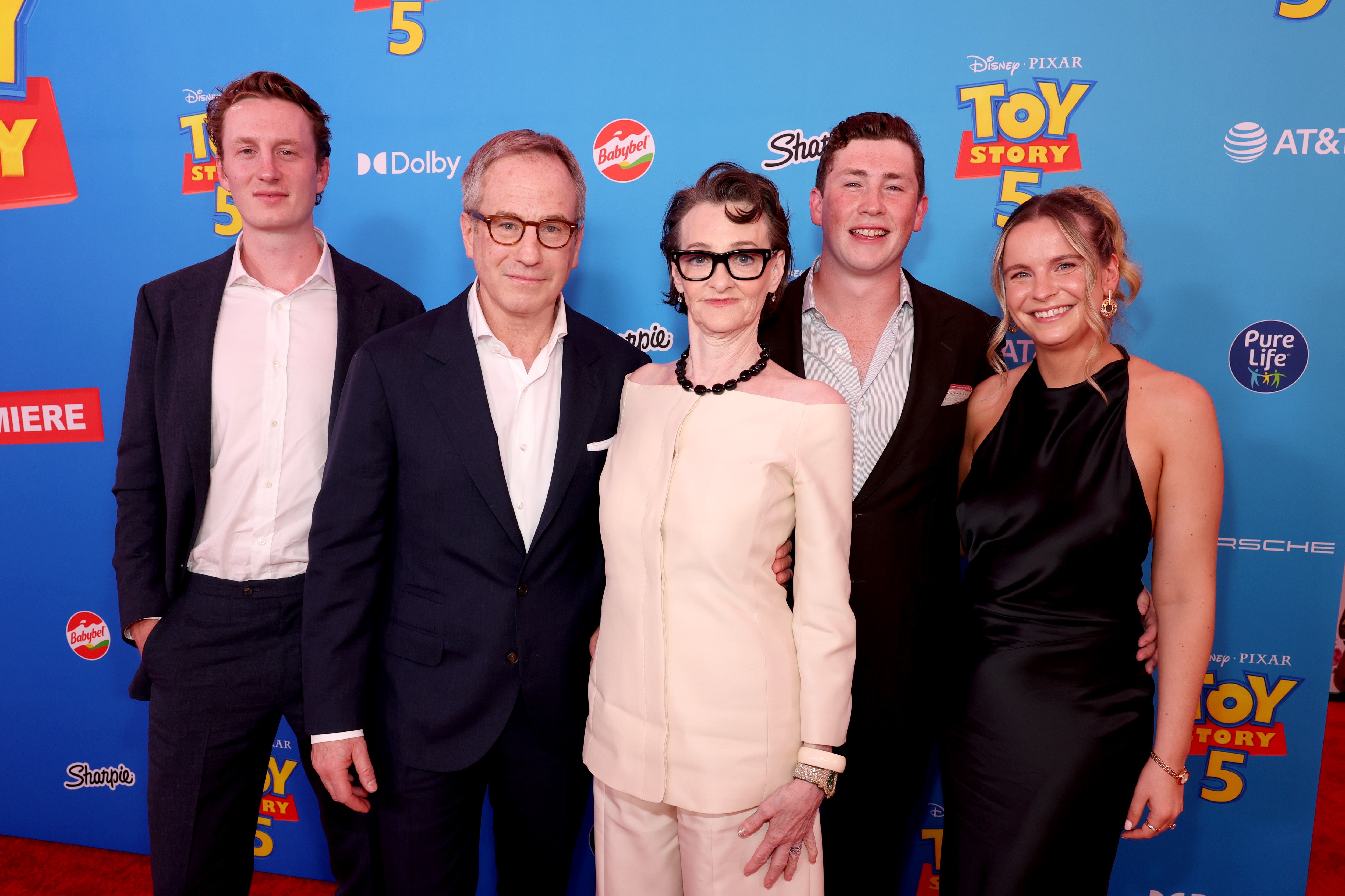 Joan Cusack and her family attended the Los Angeles premiere of 'Toy Story 5'