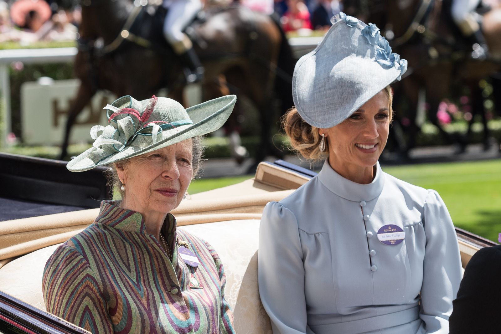 Image may contain Anne Princess Royal Person Adult Clothing and Hat