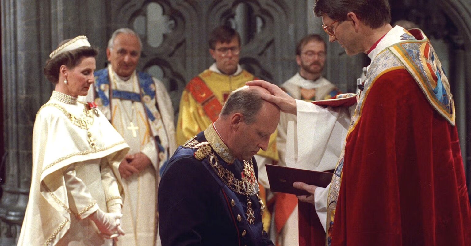 Consecration of King Harald V of Norway