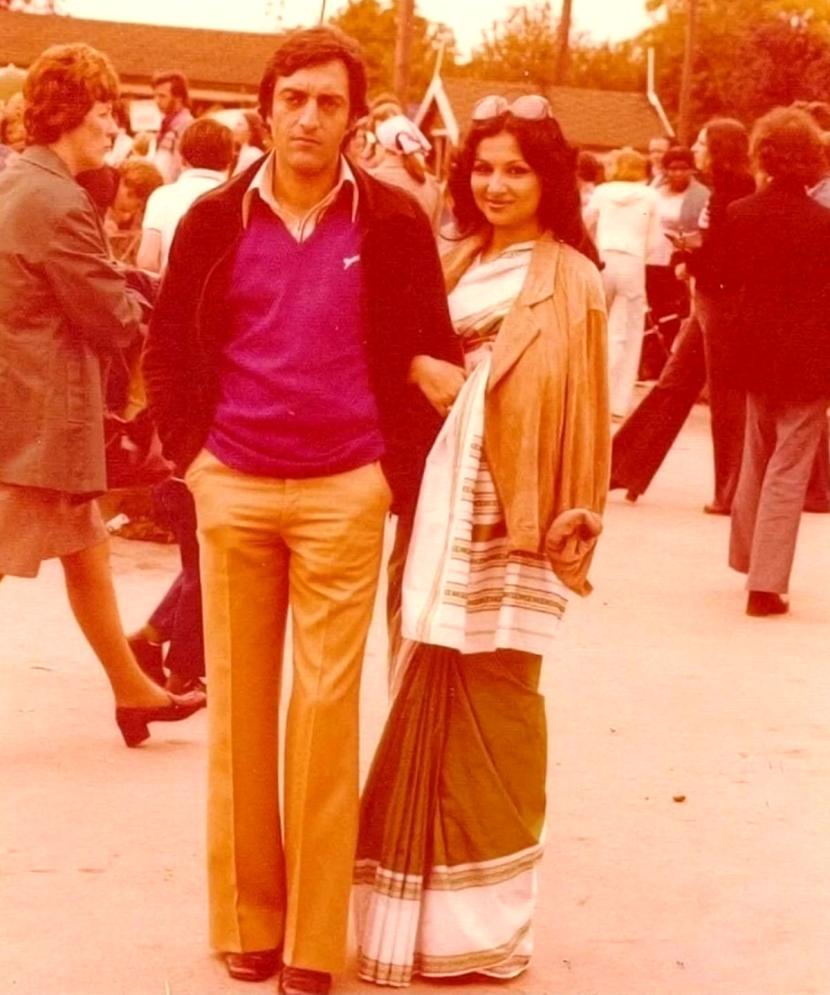 Mansoor Ali Khan Pataudi with Sharmila Tagore