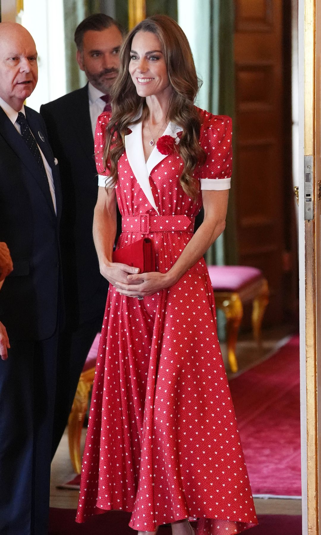 The Princess of Wales at a reception at St James's Palace this June 2ndd