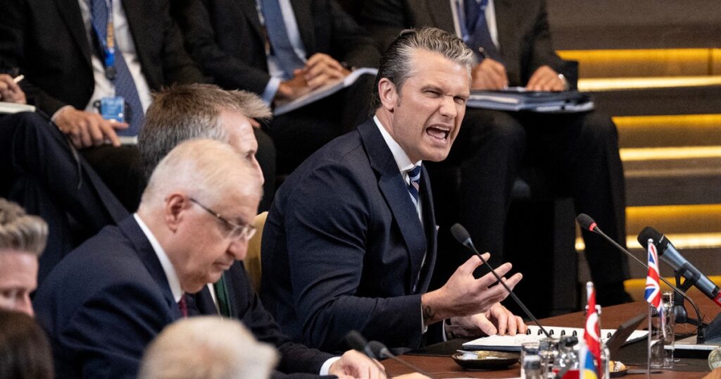 Hegseth lashes out at NATO allies and announces a review of U.S. forces in Europe Hegseth lashes out at NATO allies and announces a review of U.S. forces in Europe