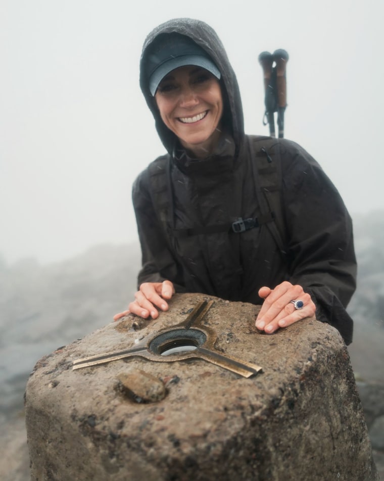 Princess Kate during her National Three Peaks Challenge.