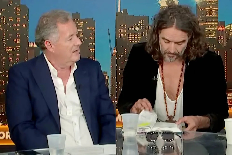 Russell Brand on 'Piers Morgan Uncensored' in 2026Credit: Piers Morgan Uncensored/YouTube