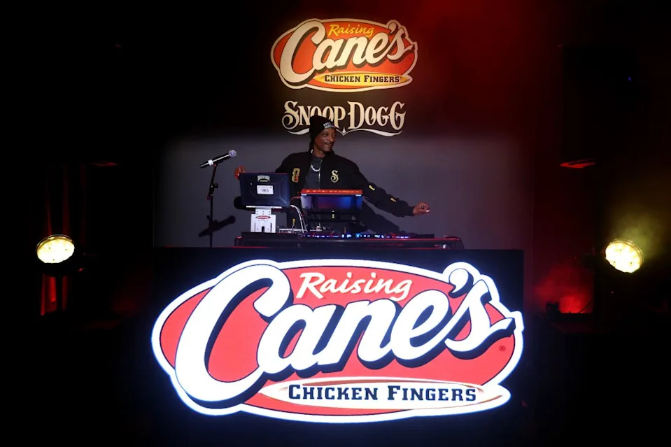Snoop Dogg performs during a celebrity party hosted by Todd Graves, Owner & Founder of Raising Cane’s, and Snoop Dogg at Snoop Dogg’s Compound on June 25, 2026 in Inglewood, California. Getty Images for Raising Cane's